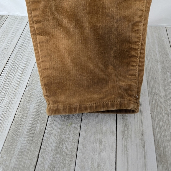 Talbots Corduroy Jegging Button Zip Fly Pants Women's Size 12 Stretch - Picture 5 of 8